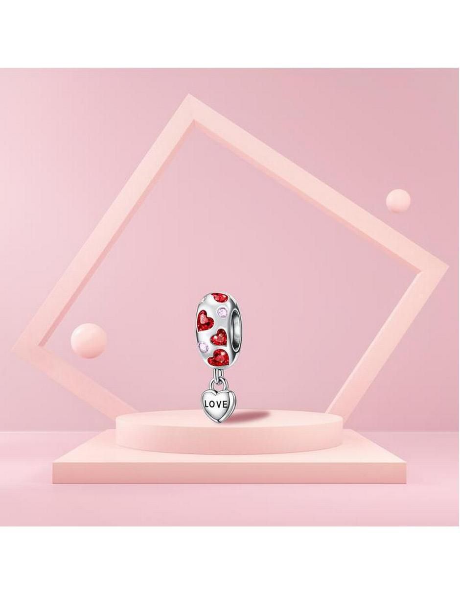 Charm San Valentín de plata P 925 3
