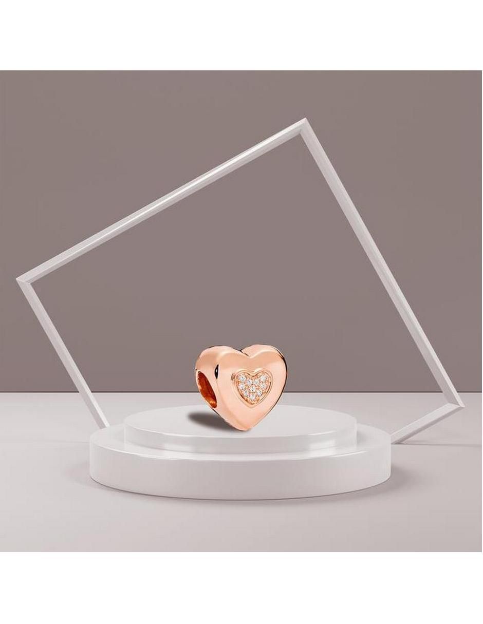 Charm de corazon San Valentín de plata P 925 2