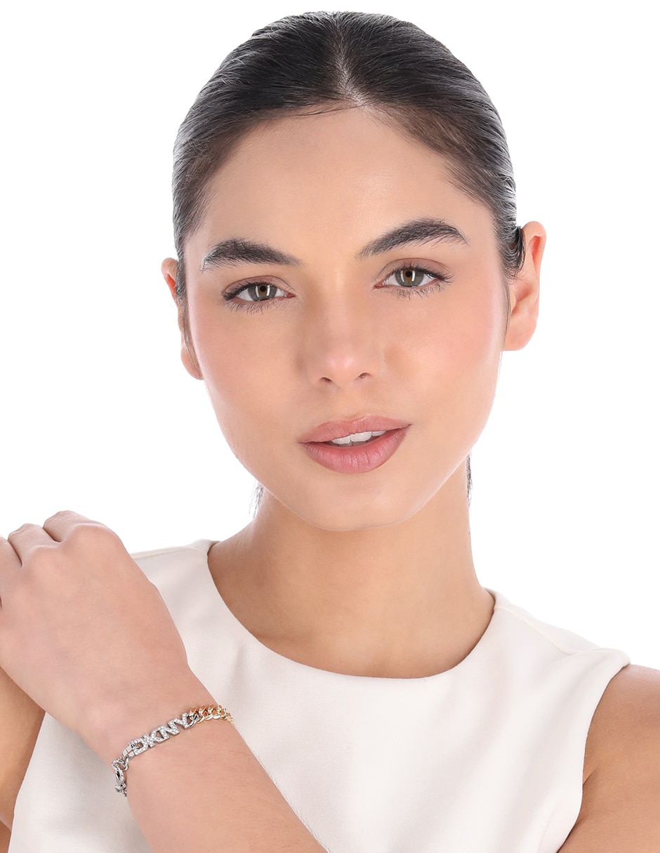 Pulsera con semipreciosas Paula acabado pavé 3