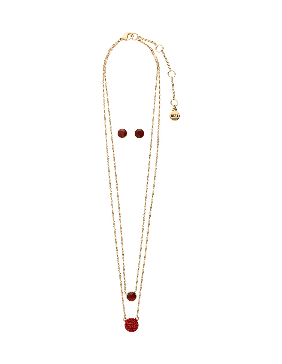 Aretes y collar 3