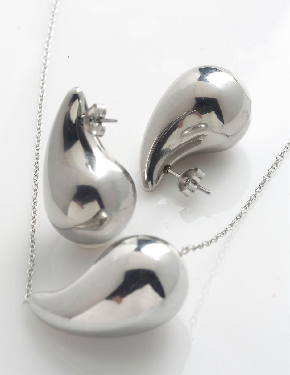 Aretes y collar de Gota Nébula 2