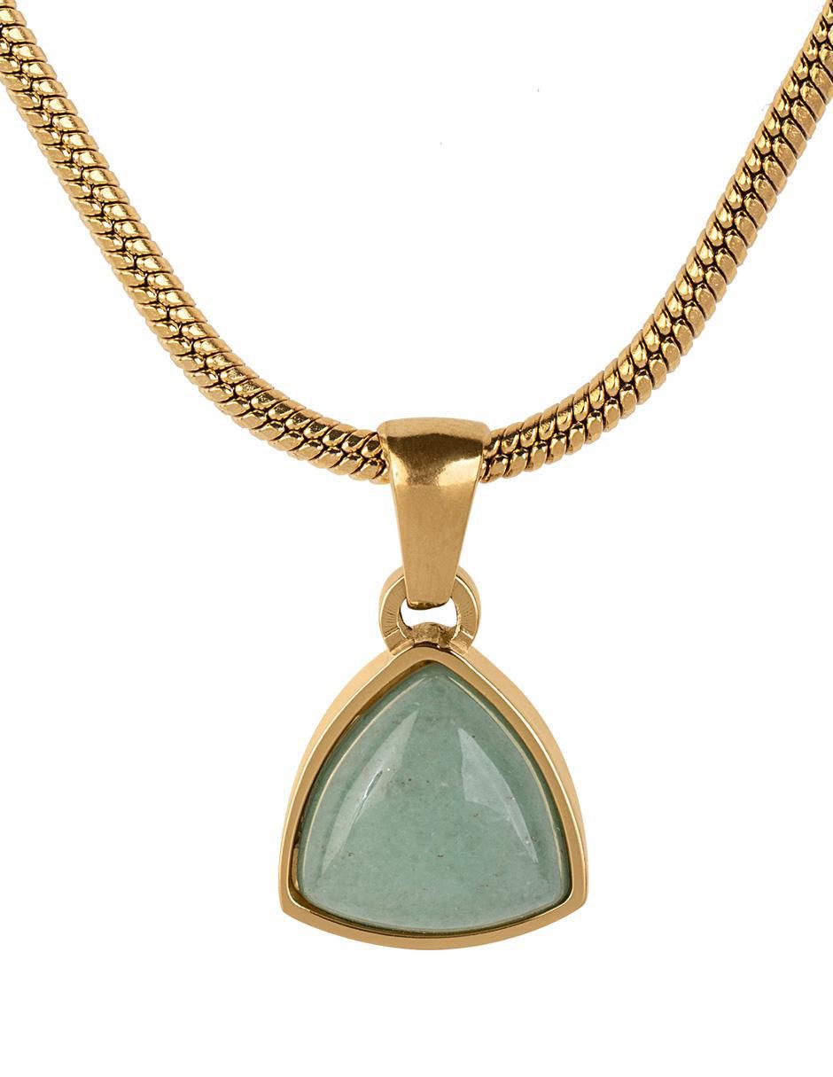 Collar Birthstone Sofi Baño de oro 18 k