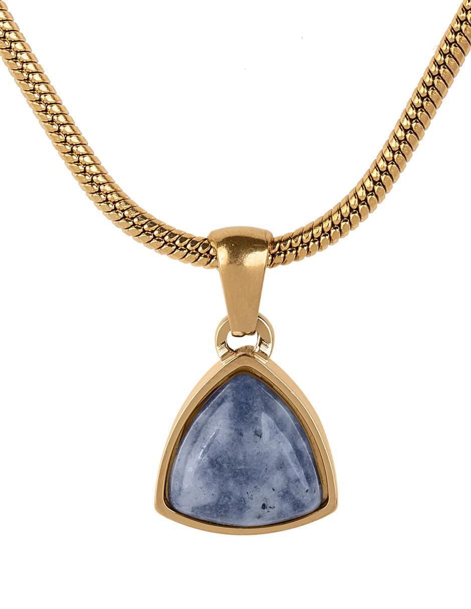 Collar Birthstone Sofi Baño de oro 18 k