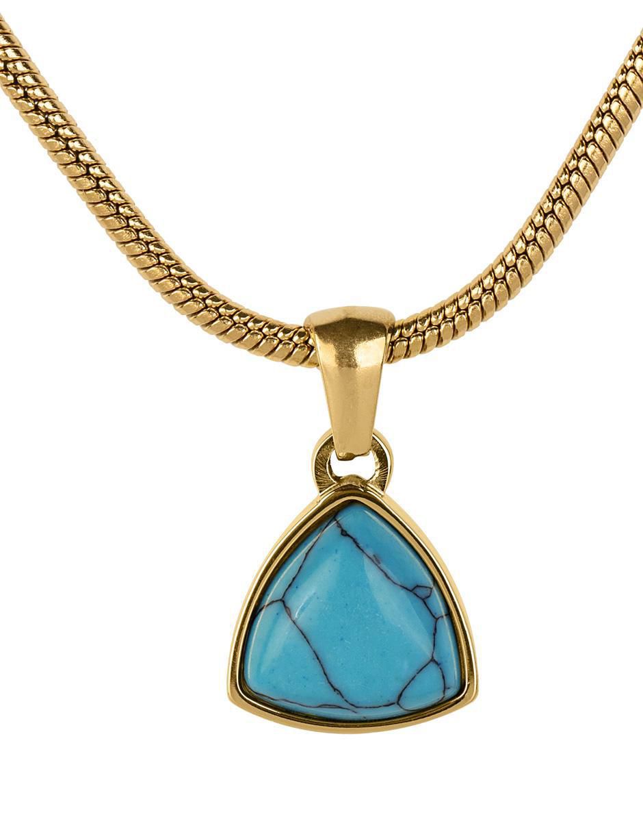 Collar Birthstone Sofi Baño de oro 18 k 1