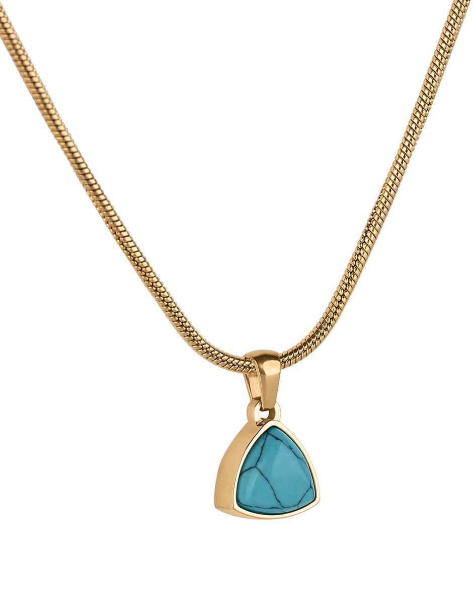 Collar Birthstone Sofi Baño de oro 18 k 2