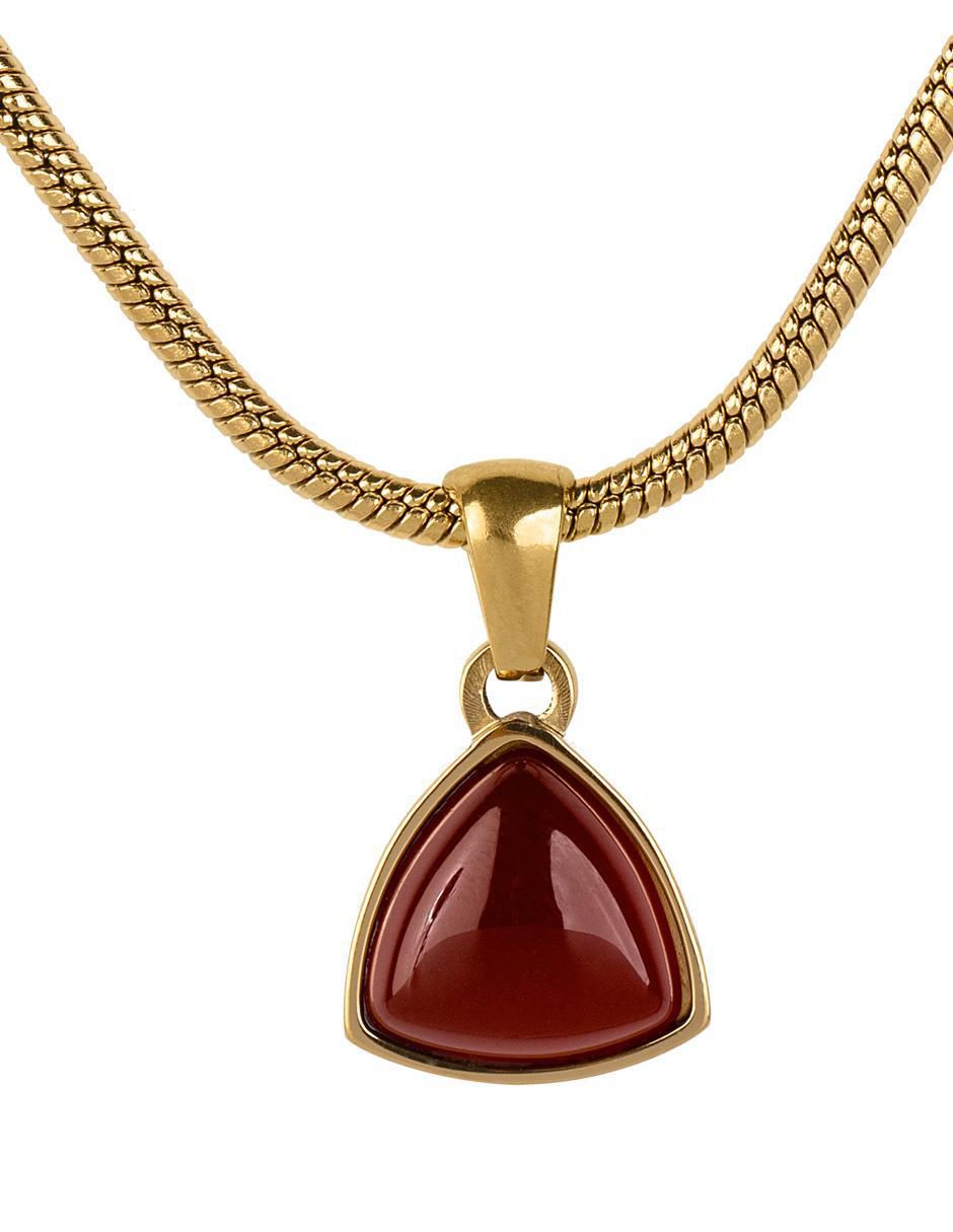 Collar Birthstone Sofi Baño de oro 18 k Collar Birthstone Sofi Baño de oro 18 k