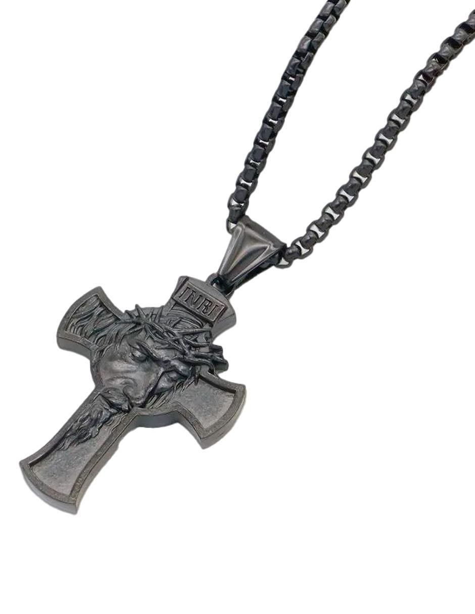 Collar con dije de cruz