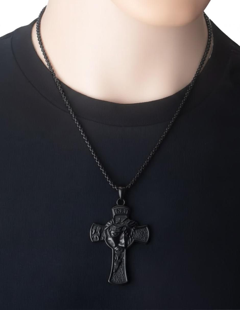Collar con dije de cruz 4