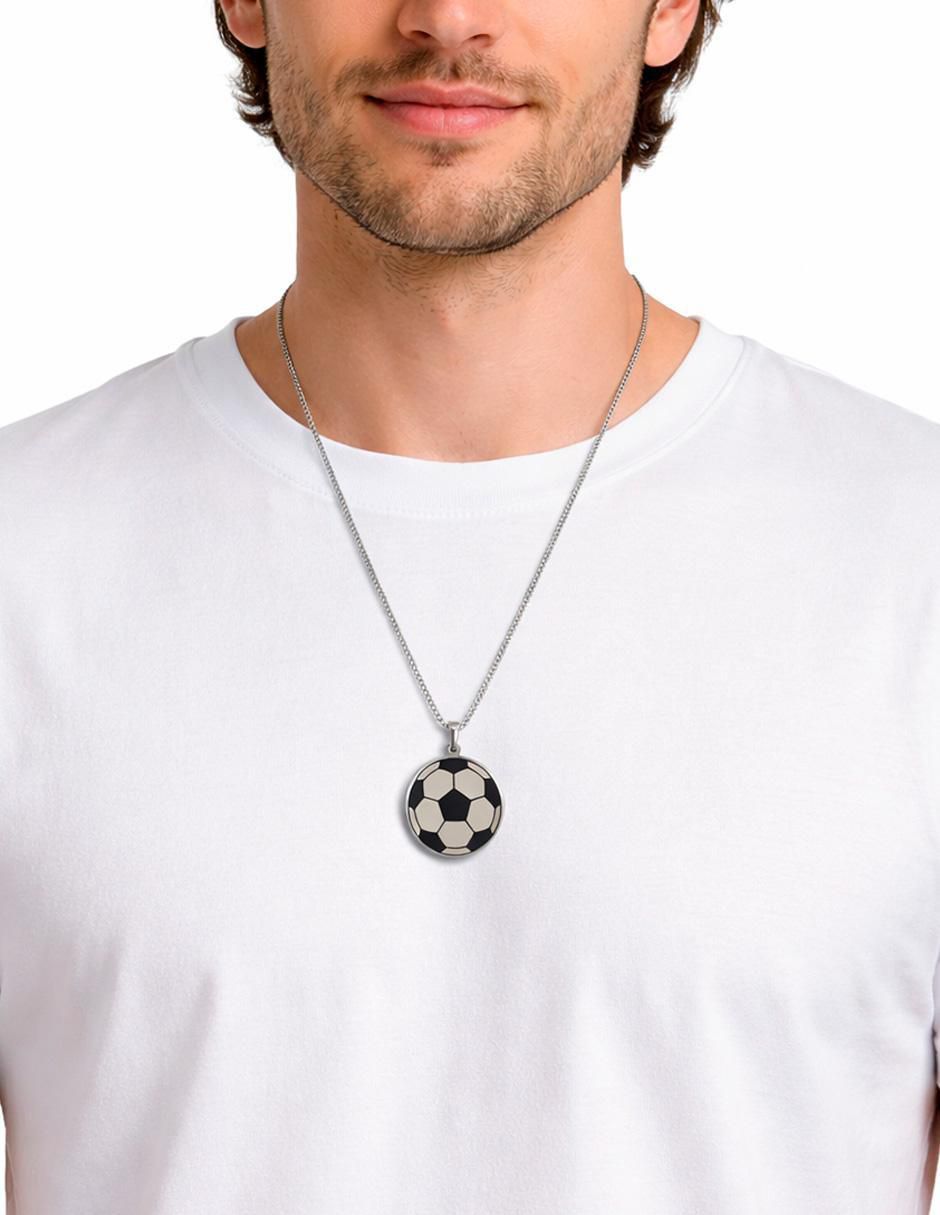 Collar con dije de balón 3