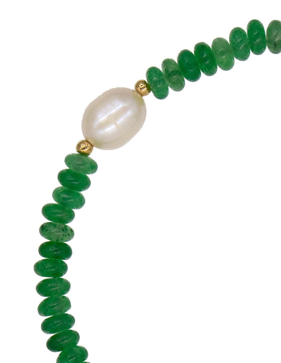 Pulsera con aventurina acabado lustre 2