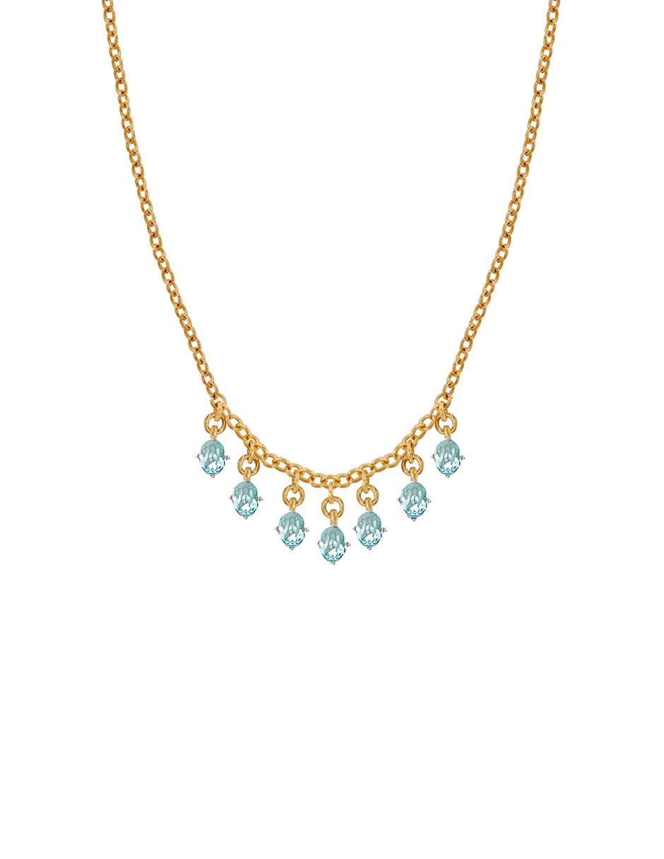 Collar Circonia Oval