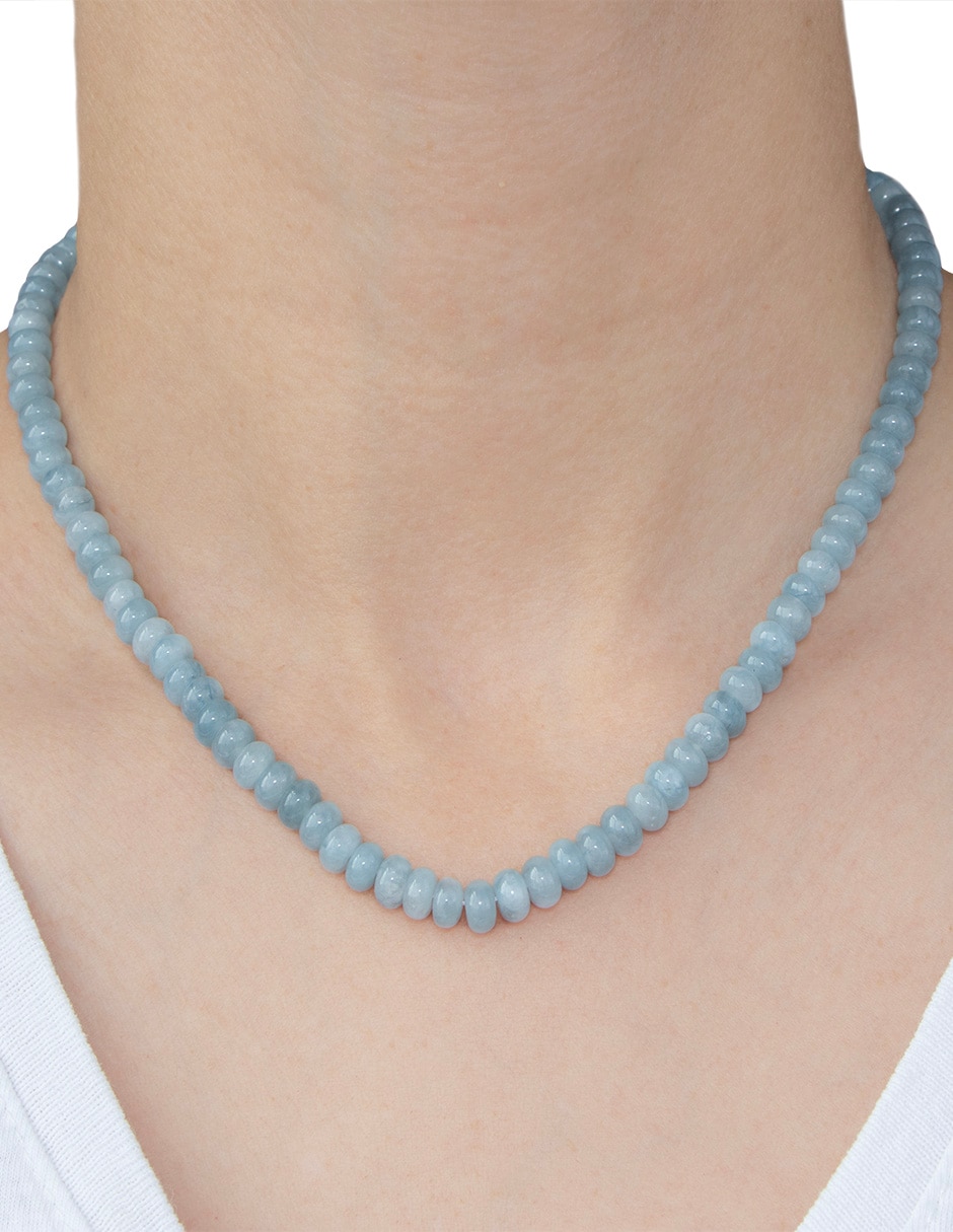 Collar Aquamarine 2