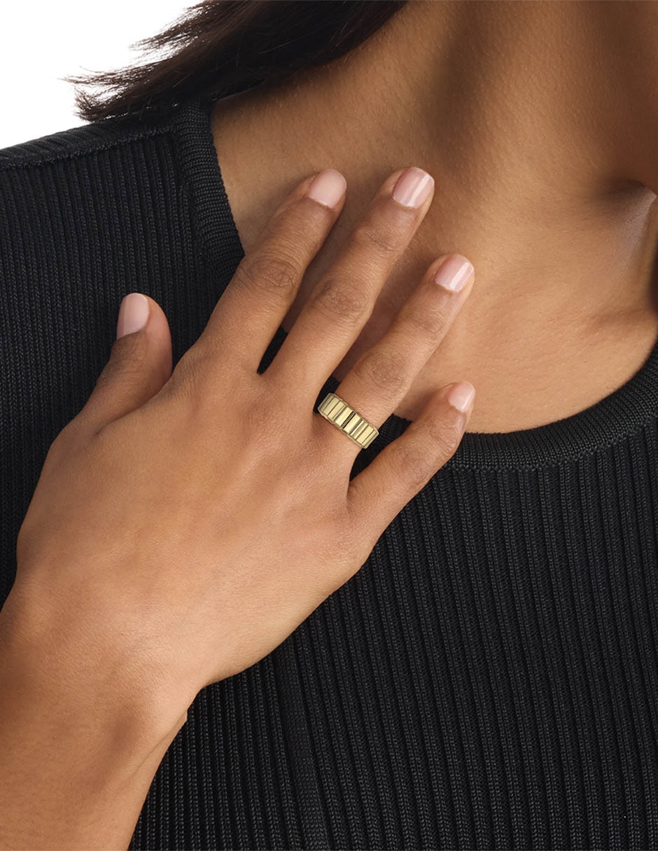 Anillo Modern Repetition brillante 4