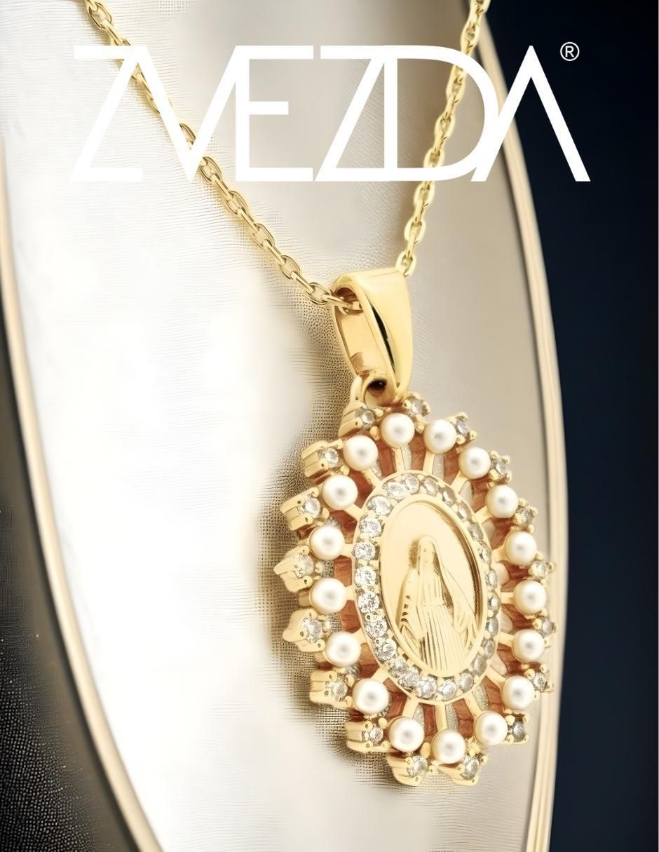 Collar de virgen Aurore 18 K 2