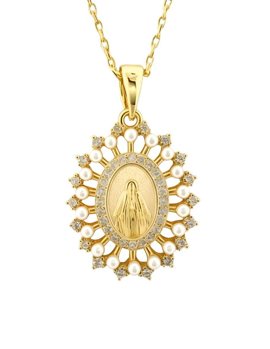 Collar de virgen Aurore 18 K 4