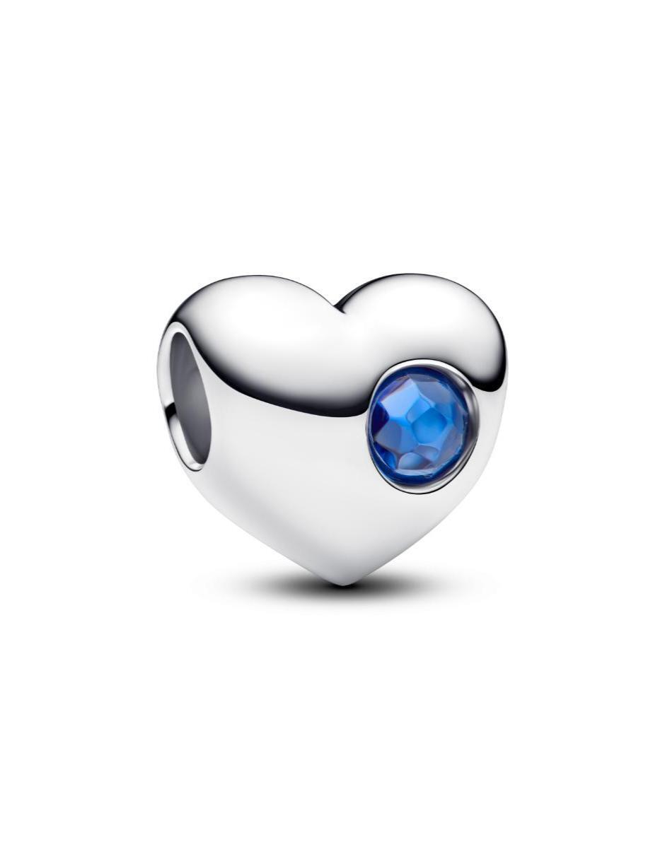 Charm de corazón Moments de plata P 925