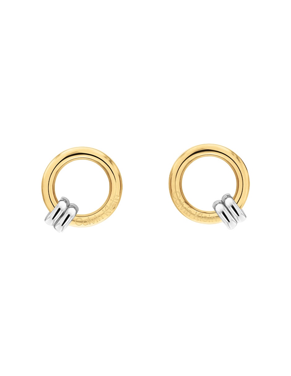 Aretes cortos Duality Le con acabado brillante Aretes cortos Duality Le con acabado brillante