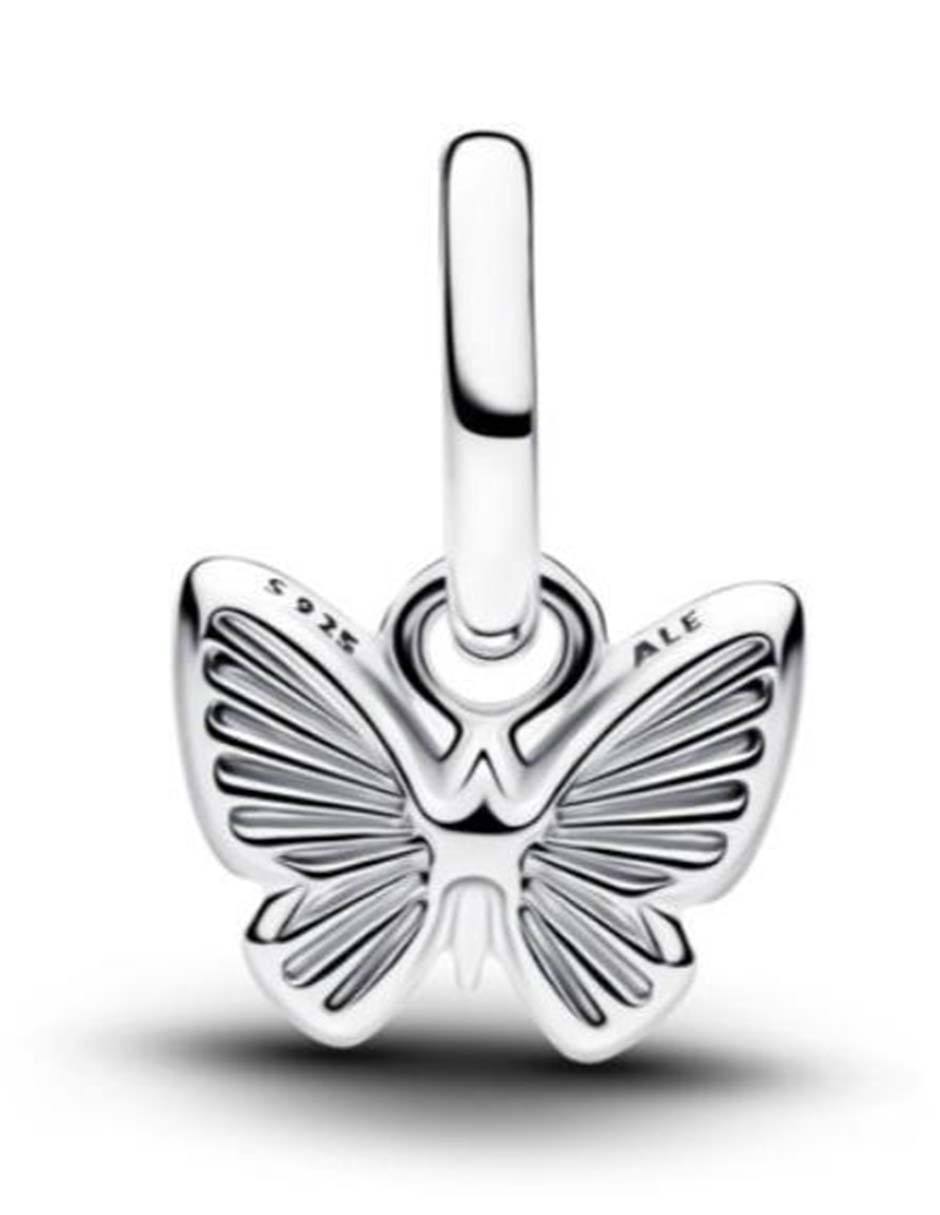Charm de mariposa ME de plata P 925 ópalo 2