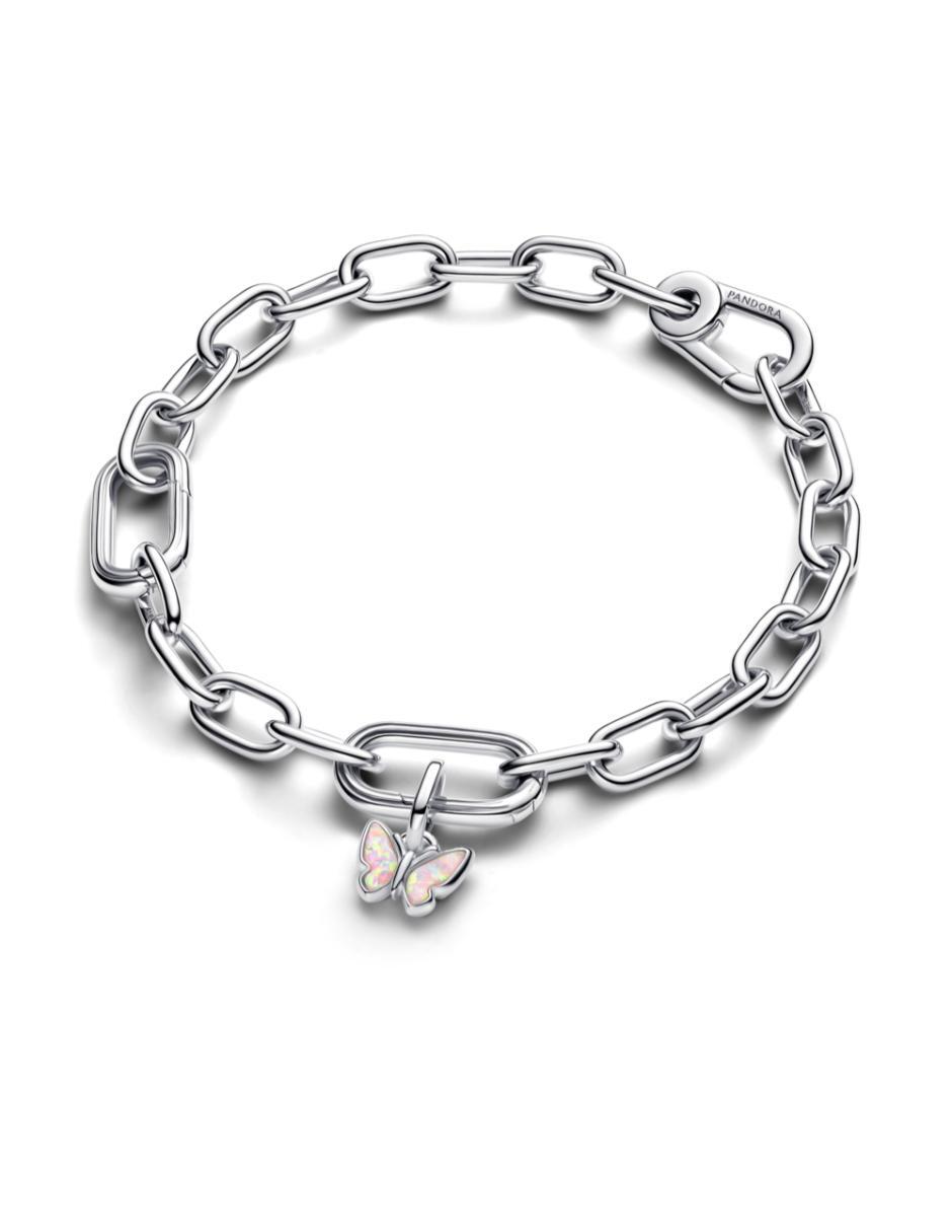 Charm de mariposa ME de plata P 925 ópalo 4