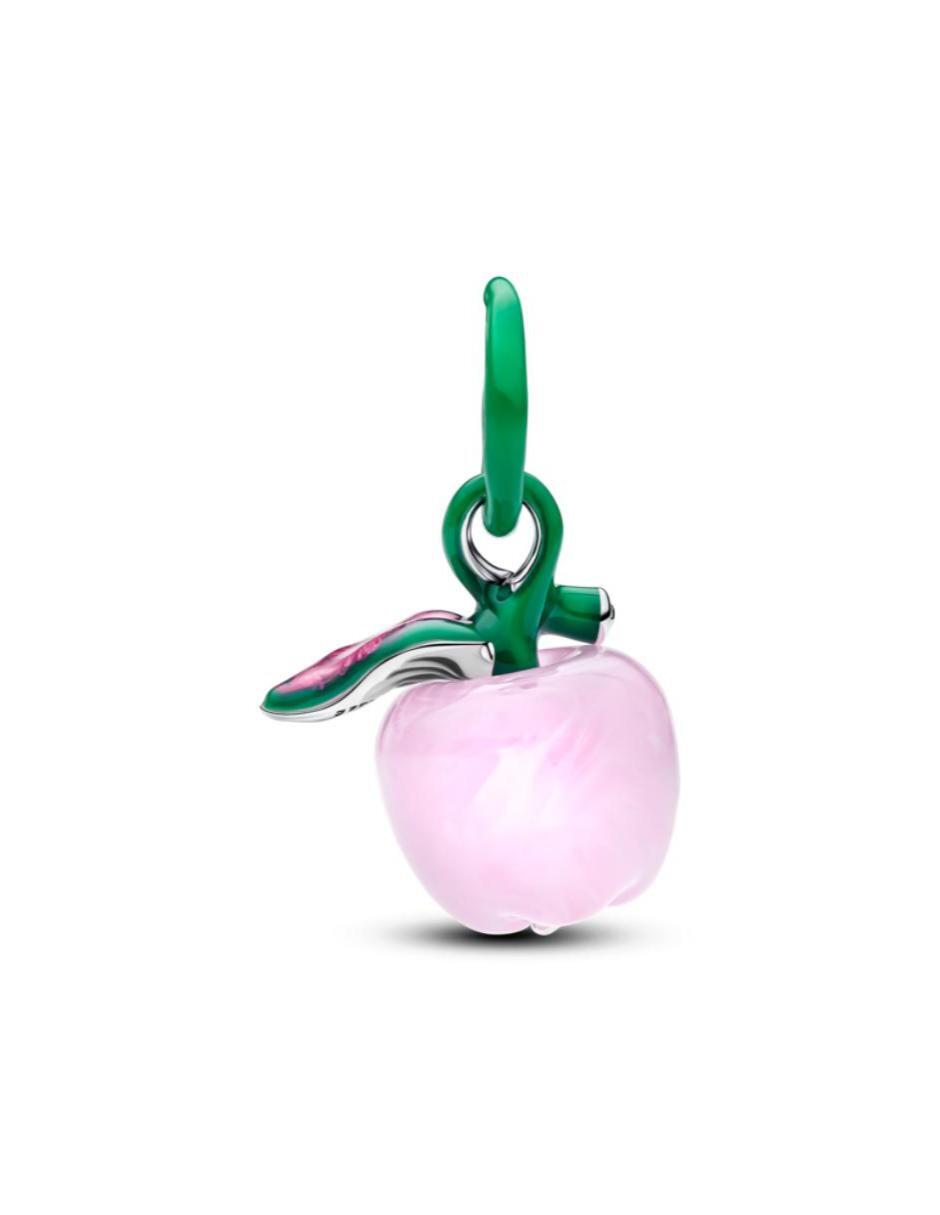 Charm de manzana Moments de plata P 925 murano 2