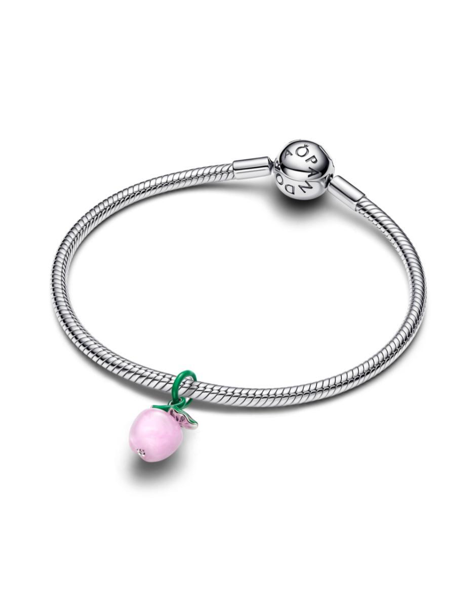 Charm de manzana Moments de plata P 925 murano 4