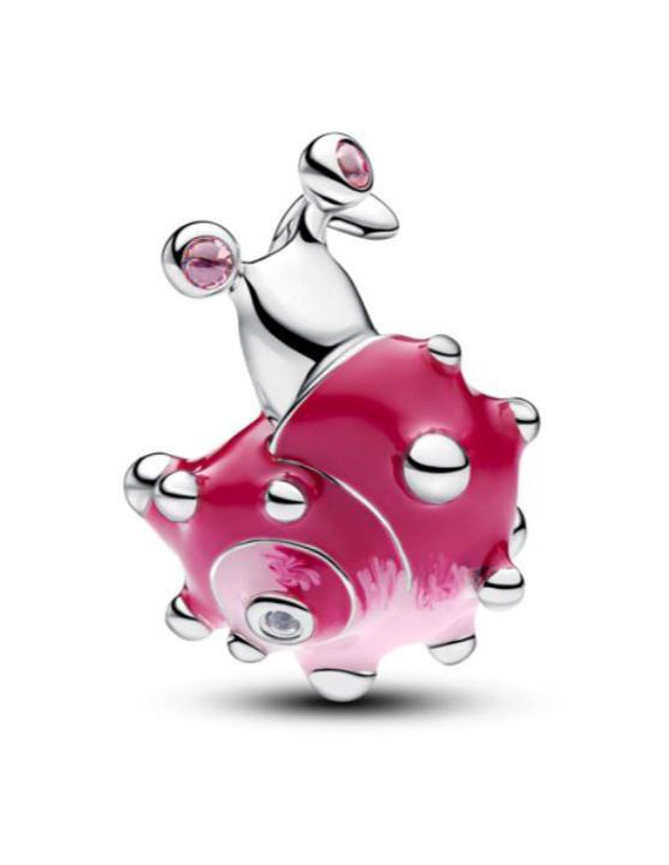 Charm de caracol Moments de plata P 925 zirconia cúbica