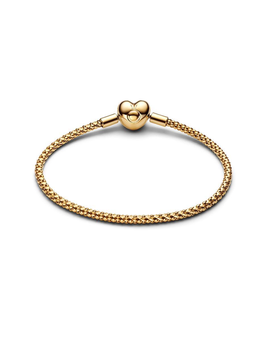 Brazalete de plata P 925 Moments con acabado baño de oro 2