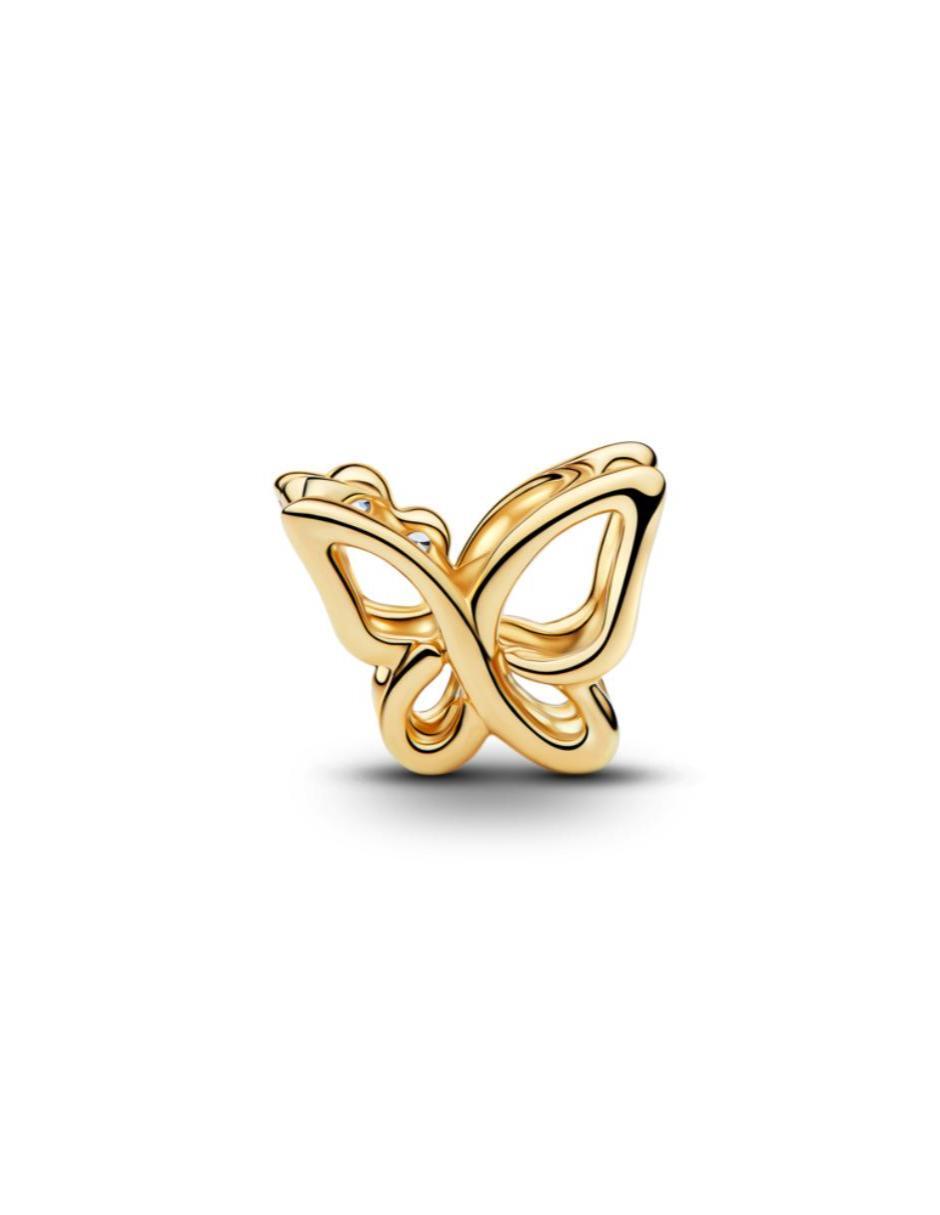 Charm de mariposa Moments de plata P 925 zirconia cúbica 2