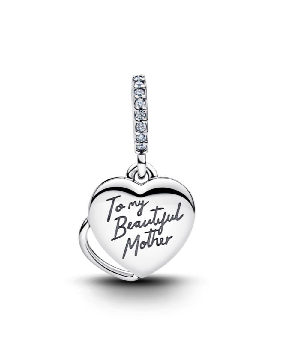 Charm de corazón Moments de plata P 925 zirconia cúbica 2