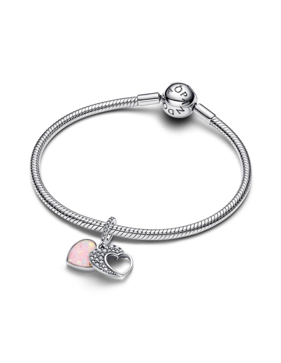 Charm de corazón Moments de plata P 925 zirconia cúbica 4