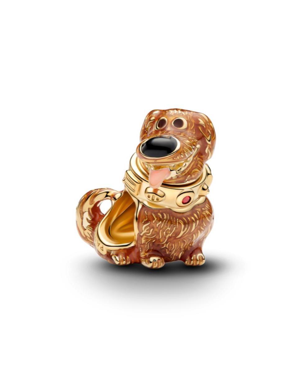 Charm de perro Disney x Pandora Dug de plata P 925 cristal