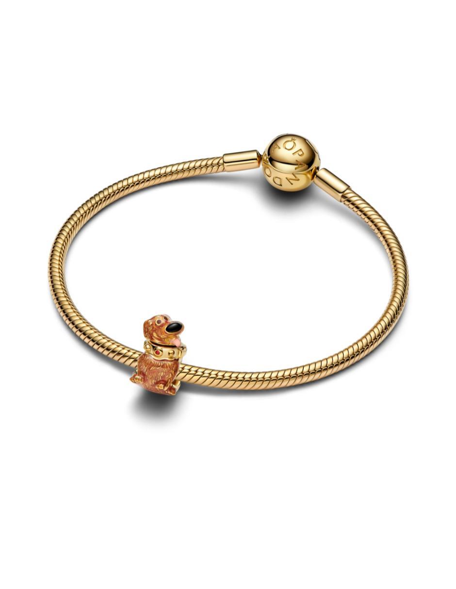 Charm de perro Disney x Pandora Dug de plata P 925 cristal 4