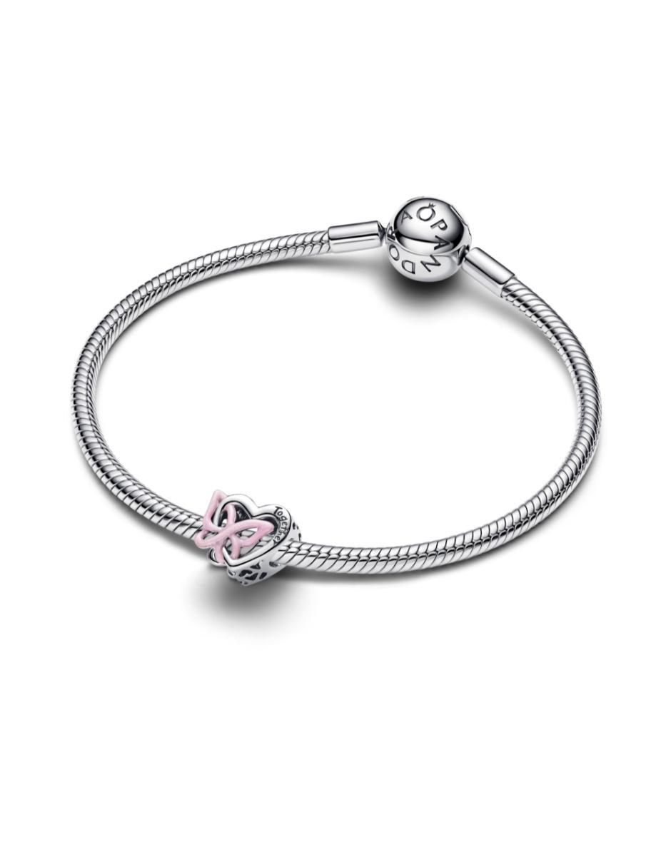 Charm de corazón Moments de plata P 925 4