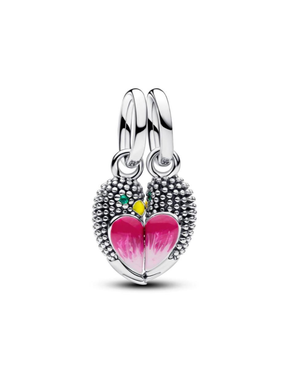 Charm de pájaro Moments de plata P 925 cristal