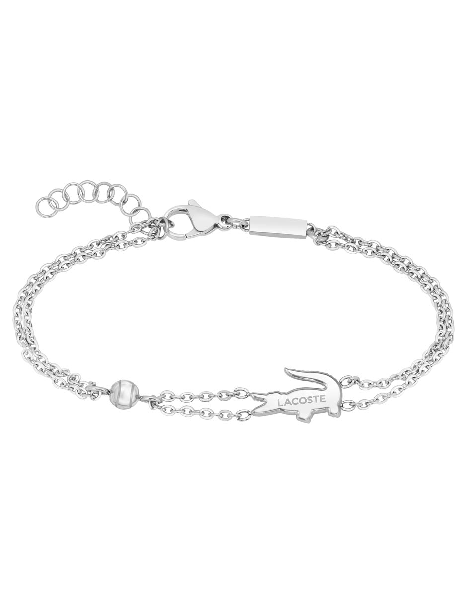 Brazalete Crocodile acabado brillante 2