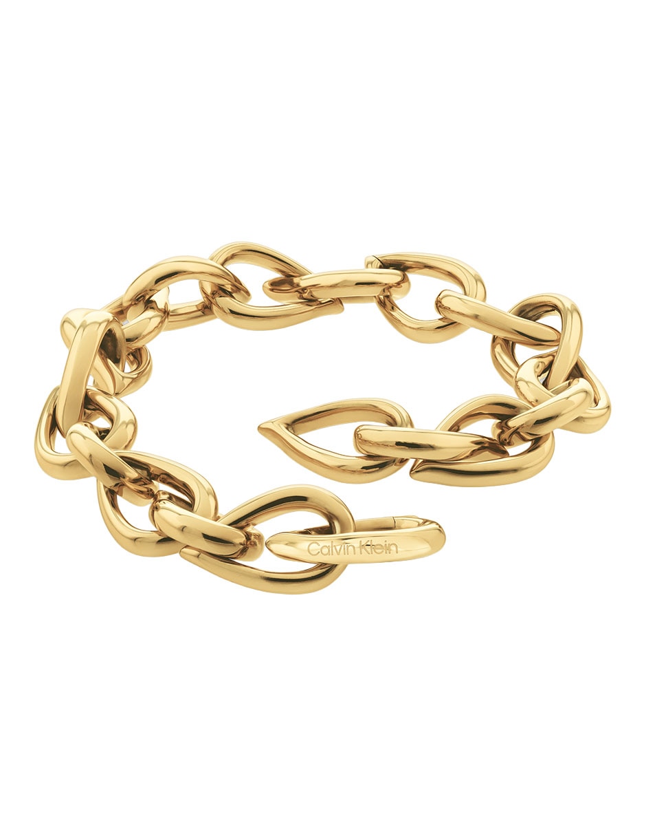 Brazalete Sculptured Drops acabado brillante 2