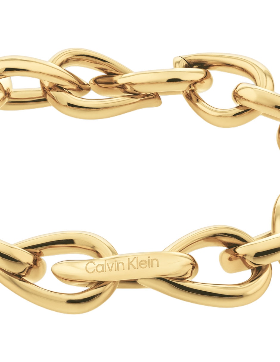 Brazalete Sculptured Drops acabado brillante 3