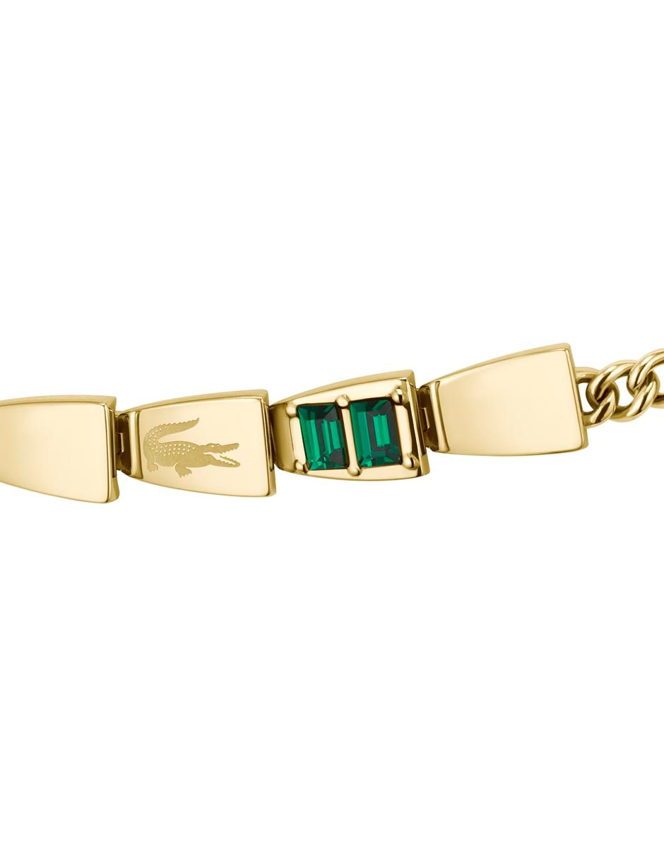 Brazalete con cristal Crocodelle acabado brillante 3