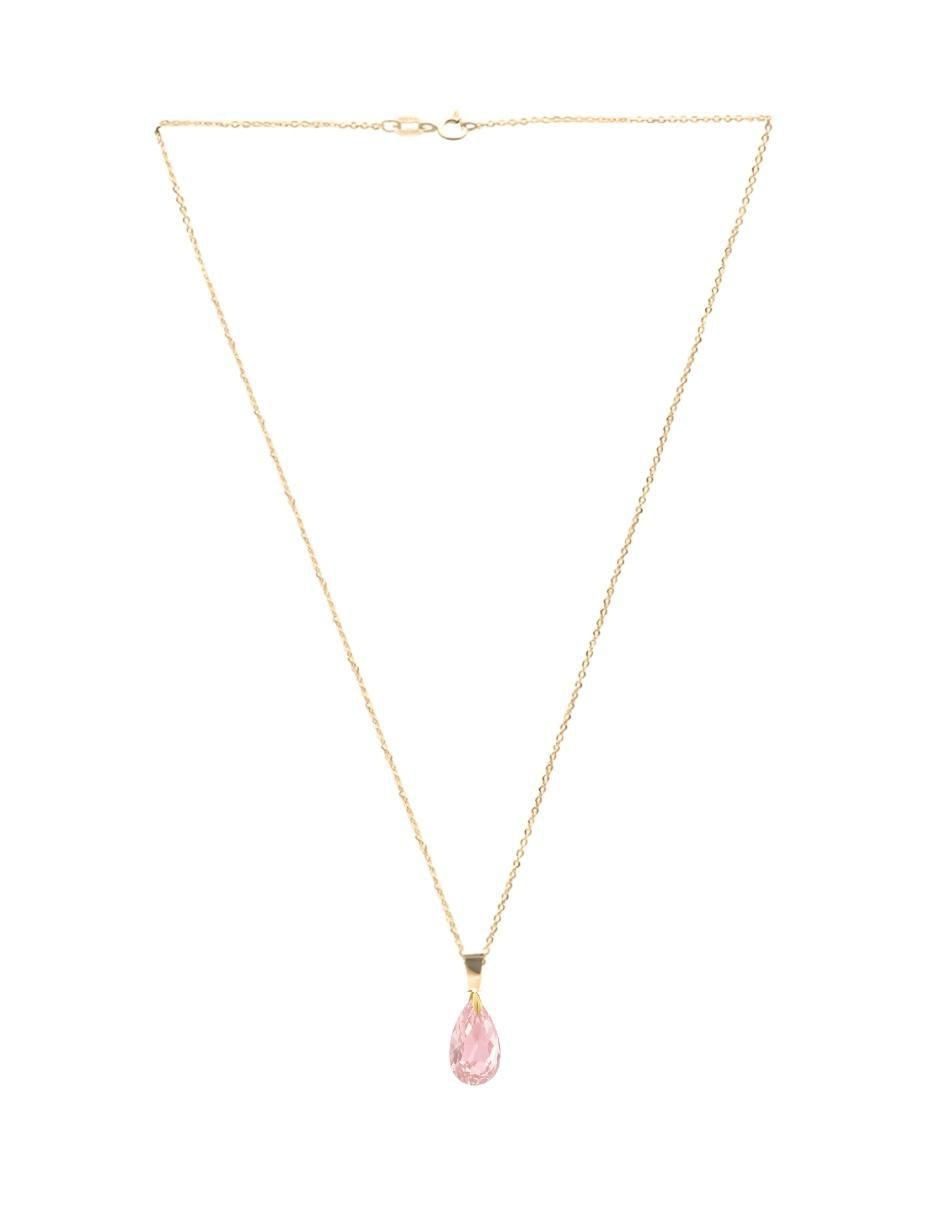 Aretes y collar Aurore 18 K cristal 5