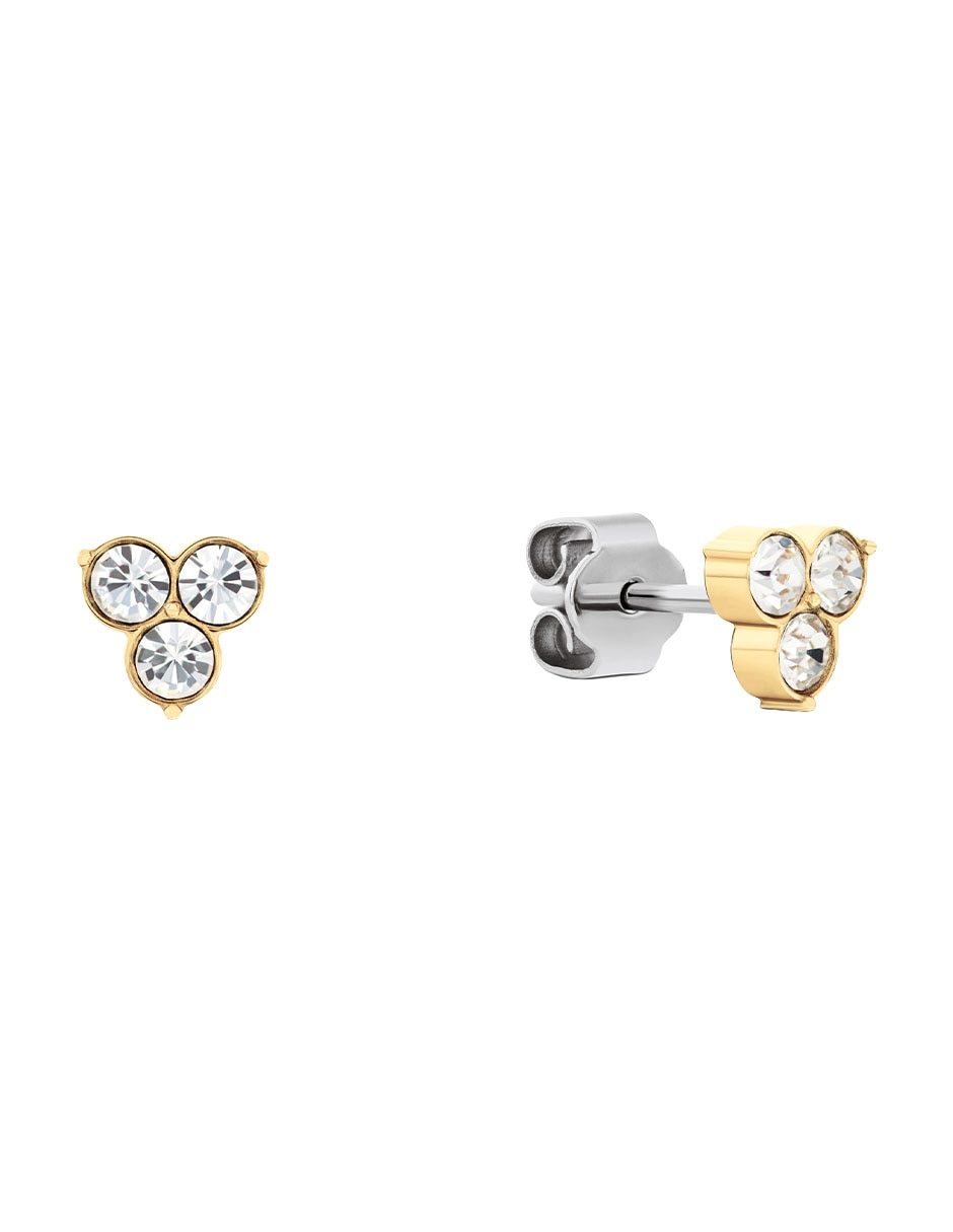 Broqueles Essential Earrings con acabado brillante cristal Broqueles Essential Earrings con acabado brillante cristal