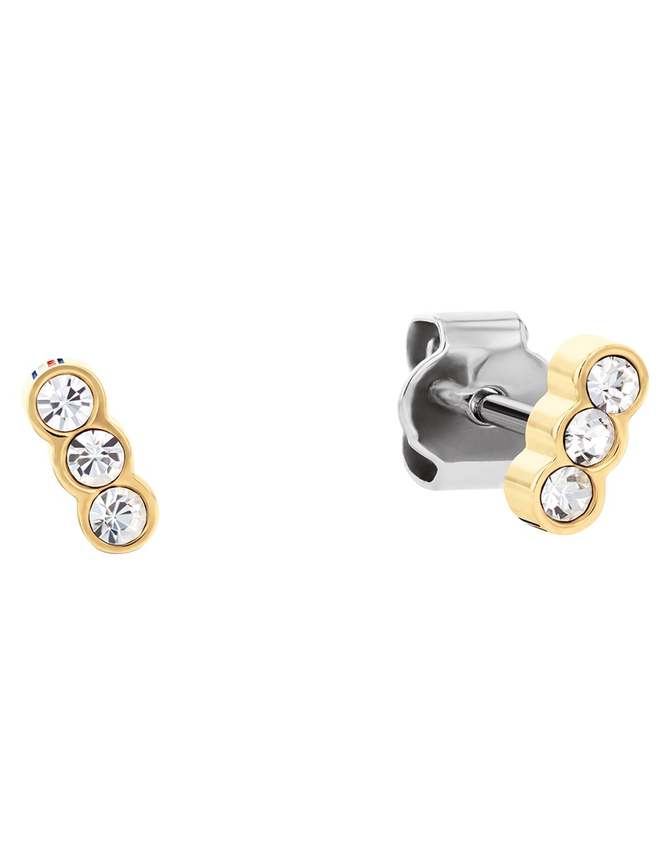 Broqueles Essential Earrings con acabado brillante cristal