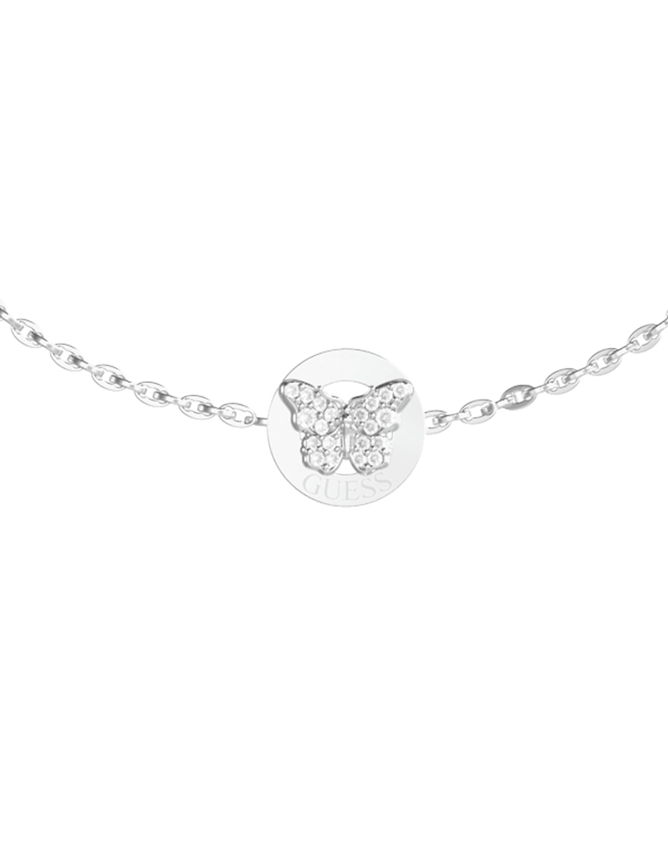 Brazalete con circonita Borboleta acabado pavé 2