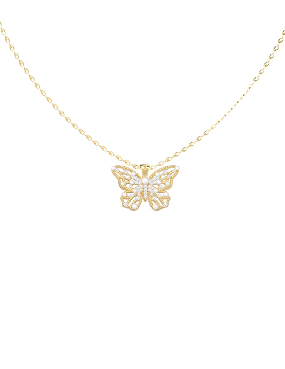 Collar de mariposa Borboleta