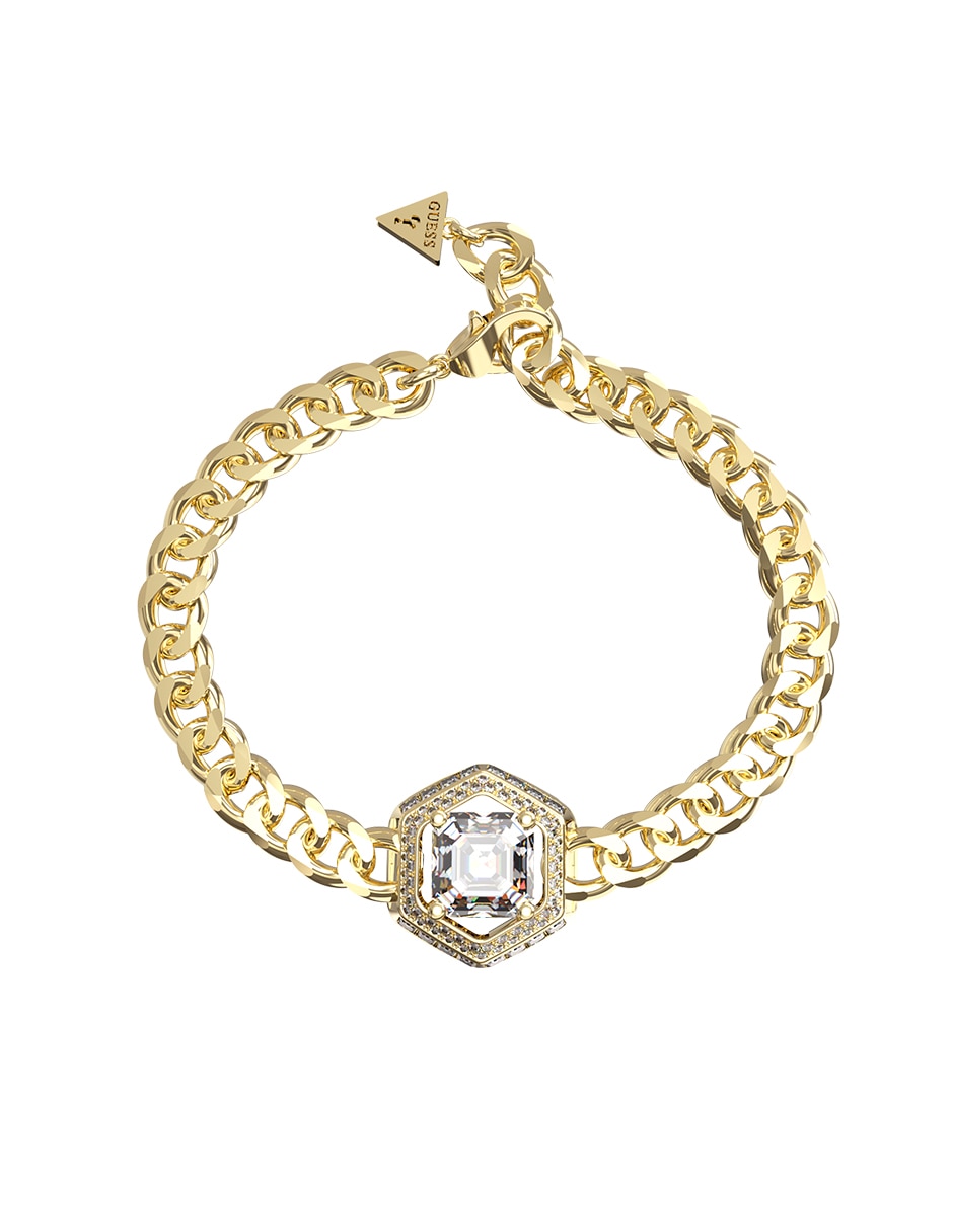 Brazalete con circonita Lioness Queen acabado pavé