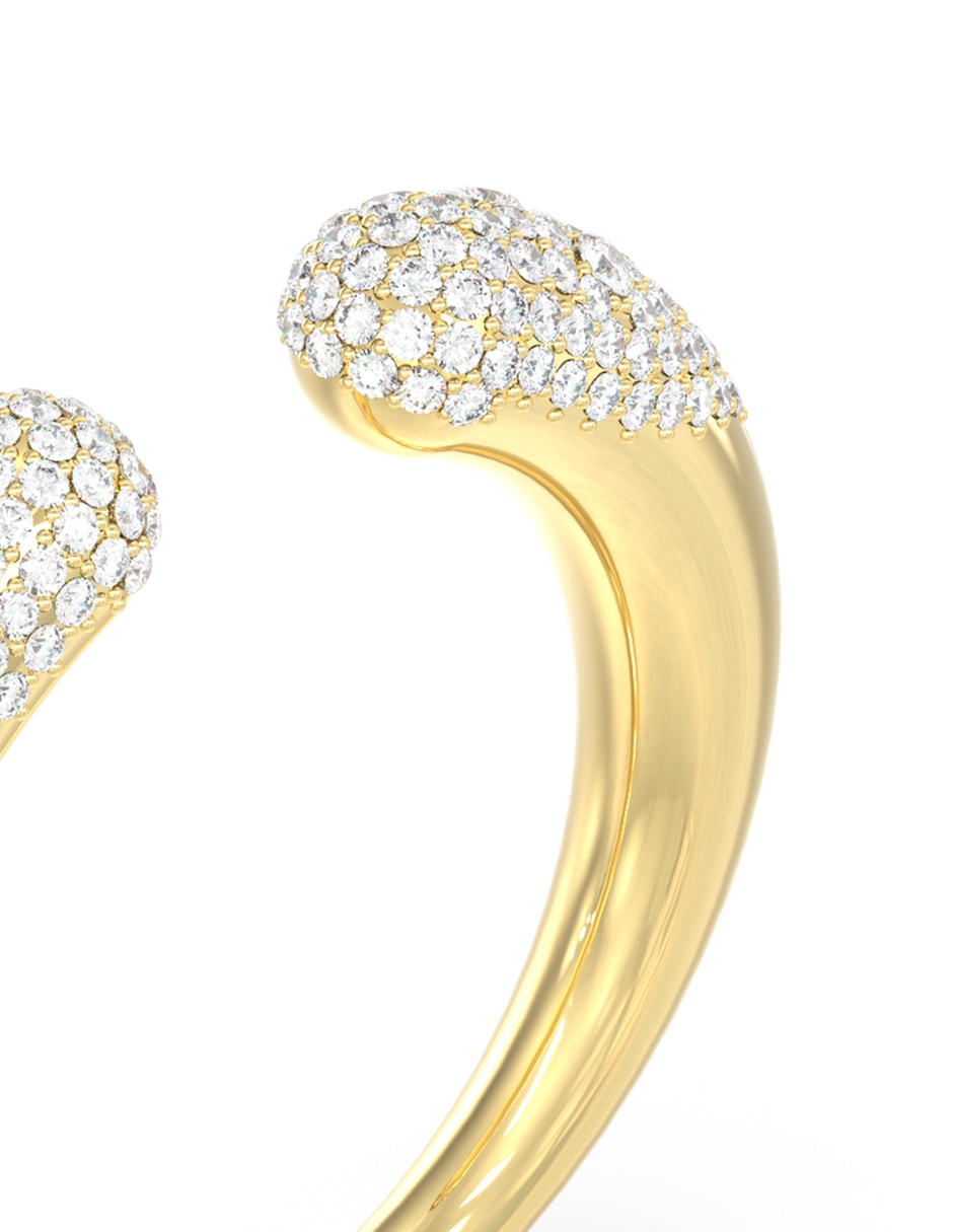 Anillo Moon Drops circonita pavé 2