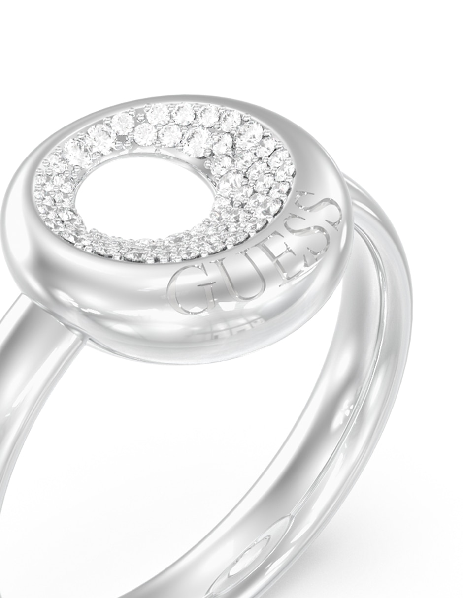 Anillo Moon Drops circonita pavé 2