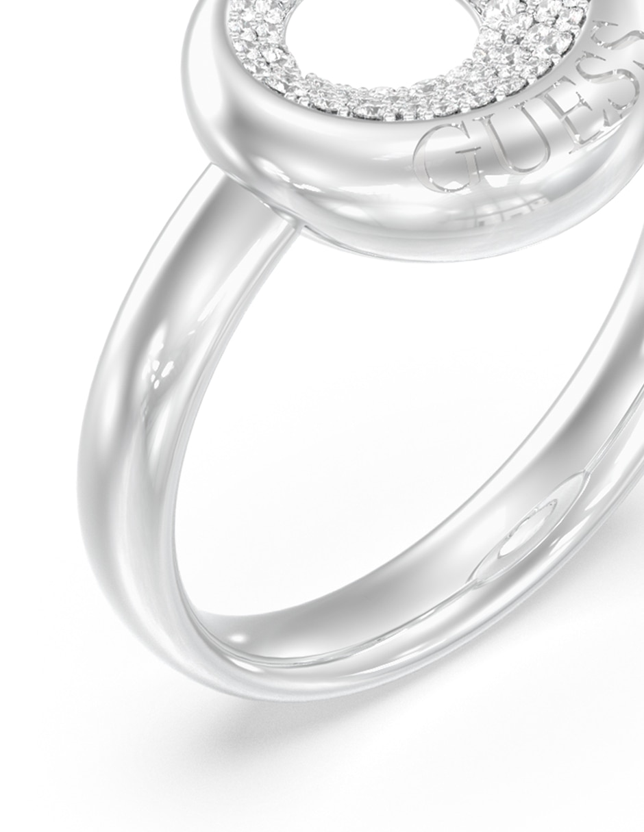 Anillo Moon Drops circonita pavé 3