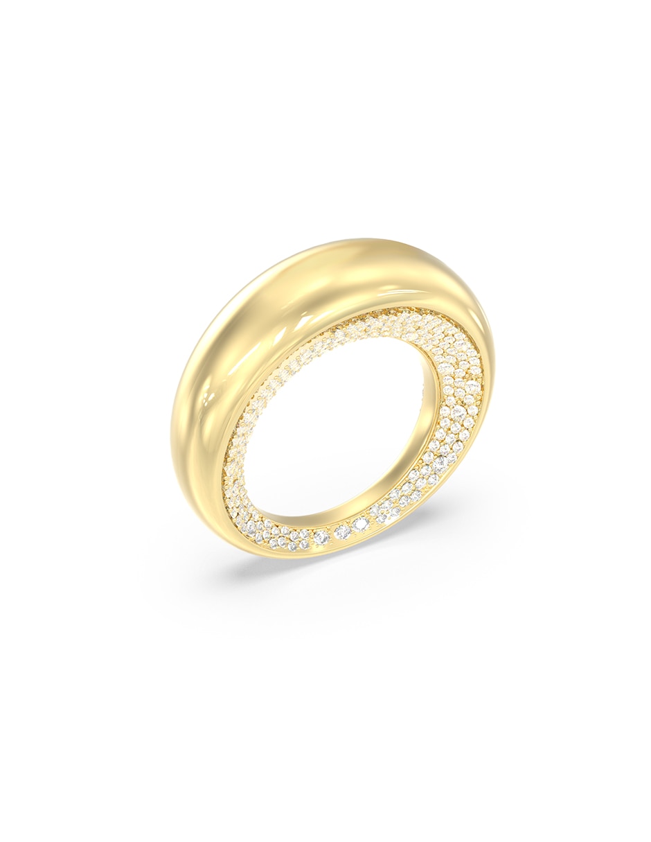 Anillo Moon Drops circonita pavé
