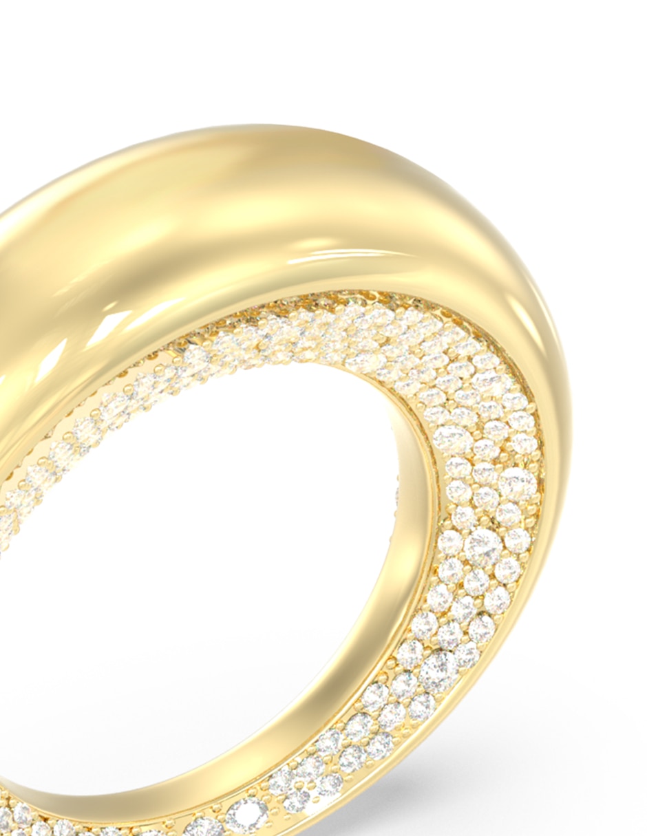 Anillo Moon Drops circonita pavé 2