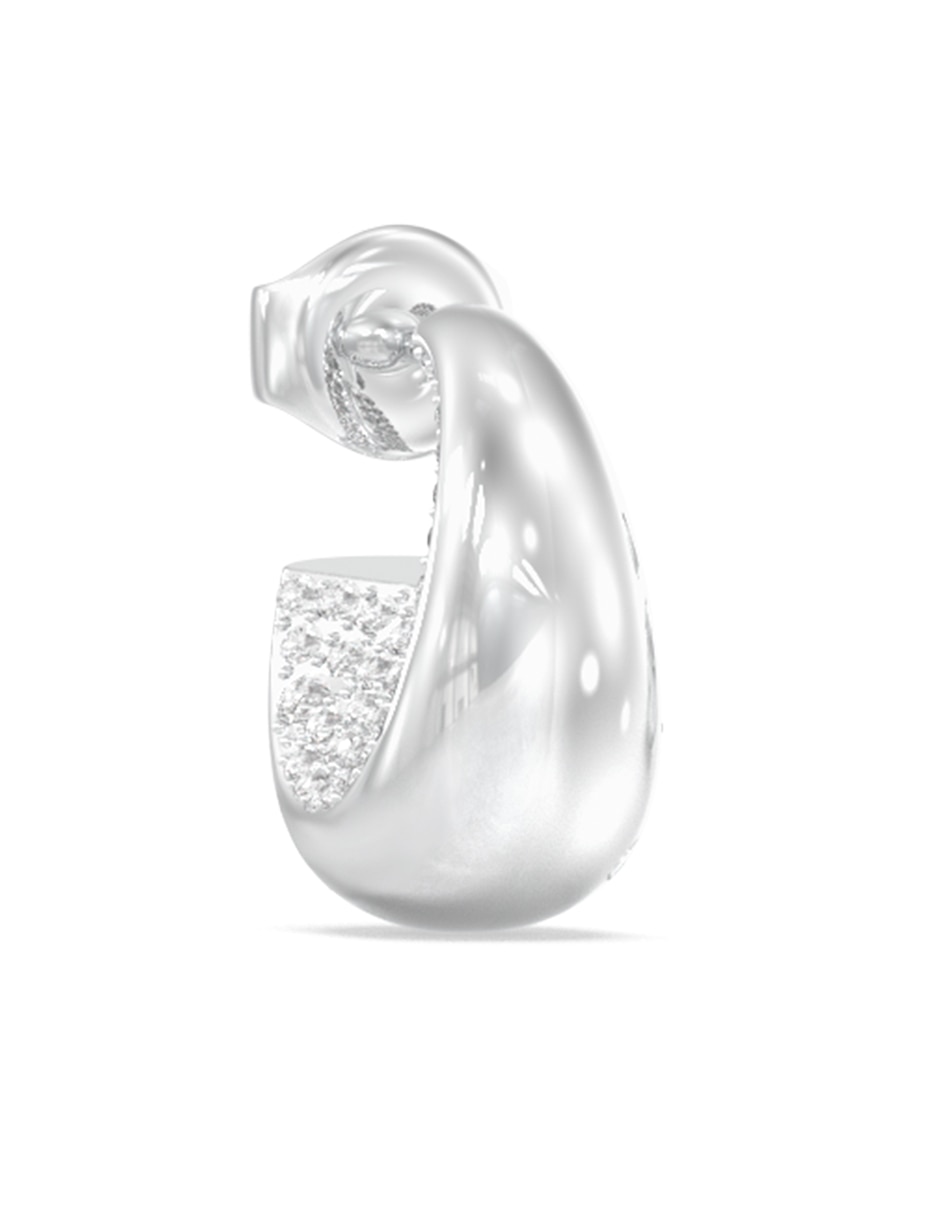 Huggies con acabado pavé circonita 3